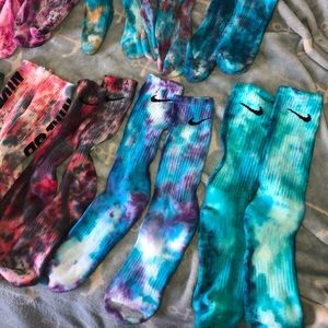 Tie Dye Nike Socks
